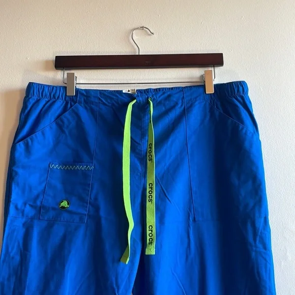 Blue Crocs Scrub Pants Large - Picture 7 of 7